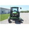 Image 3 : JD 6410 2wd tractor, cab, air, power quad, 2 remotes, 18.4x38, R&P axle, rear wiper, air seat, buddy