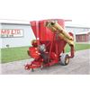 Image 2 : New Holland 354 mixmill, intake and discharge augers, extra screens, well maintained, local retireme