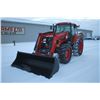 Image 2 : 2012 Kubota M126X 4wd tractor, cab, air, New Kubota M47 SL loader, powershift, 4 remotes, 3290 hours