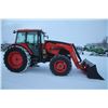 Image 5 : 2012 Kubota M126X 4wd tractor, cab, air, New Kubota M47 SL loader, powershift, 4 remotes, 3290 hours