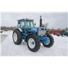 Image 4 : Ford 8210 II 4wd tractor, cab, air, dual power, 3 remotes, 18.4x38, 3454 hours , local estate tracto