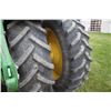 Image 13 : JD 6210R 4wd tractor, cab, air, IVT, 4 remotes, 18.4x46, axle duals, , 6196 hours, 2012 model
