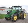 Image 2 : JD 6210R 4wd tractor, cab, air, IVT, 4 remotes, 18.4x46, axle duals, , 6196 hours, 2012 model