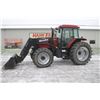 Image 1 : CIH MX120 4wd tractor, cab, air, powershift, Alo SL loader, 6314 hours, local consignment
