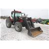 Image 4 : CIH MX120 4wd tractor, cab, air, powershift, Alo SL loader, 6314 hours, local consignment
