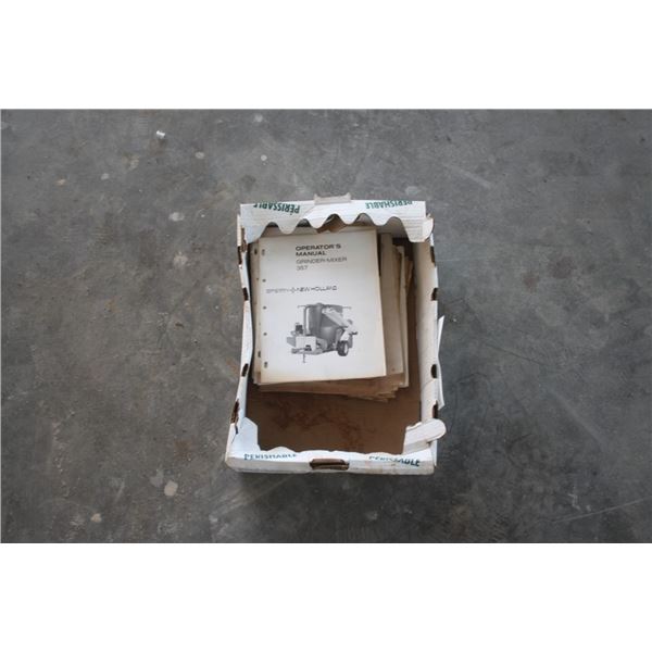 selection of misc manuals