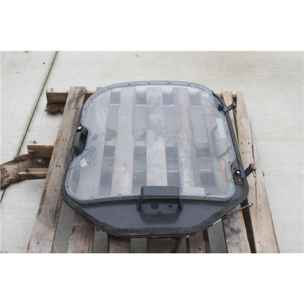 Bobcat skidsteer forestry door