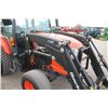 Image 14 : Kubota L6060 4wd tractor, cab, air, hydro,new Alo C18S loader, 2 remotes, 44x18.00-20, 2030 hours