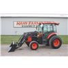 Image 1 : Kubota L6060 4wd tractor, cab, air, hydro,new Alo C18S loader, 2 remotes, 44x18.00-20, 2030 hours