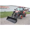 Image 2 : Kubota L6060 4wd tractor, cab, air, hydro,new Alo C18S loader, 2 remotes, 44x18.00-20, 2030 hours