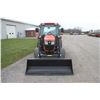 Image 3 : Kubota L6060 4wd tractor, cab, air, hydro,new Alo C18S loader, 2 remotes, 44x18.00-20, 2030 hours