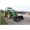 Image 4 : JD 6430 Premium 4wd tractor, cab, air, IVT, H310 SL loader, 3 remotes, 18.4x38, 3716 hours