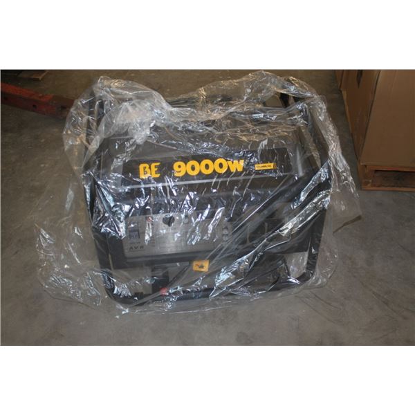 BE-9000 watt commercial series generator, in the box