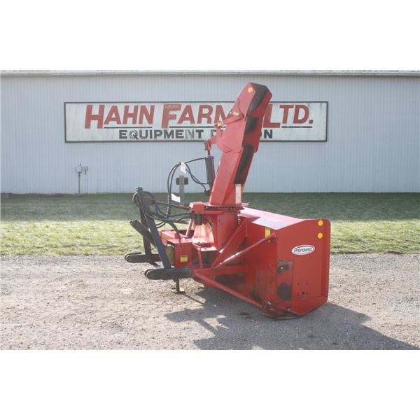 Pronovost P-920, 7 1/2' single auger snowblower, hydraulic turn, hydraulic deflector