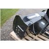 Image 5 : Yanmar 54" single auger front mount snowblower to fit compact tractor, unused
