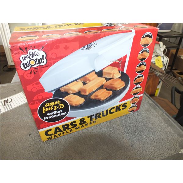 Cars & Trucks Waffle Maker