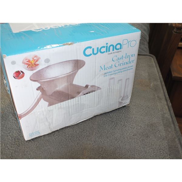 Cucina Pro Cast Iron Meat Grinder