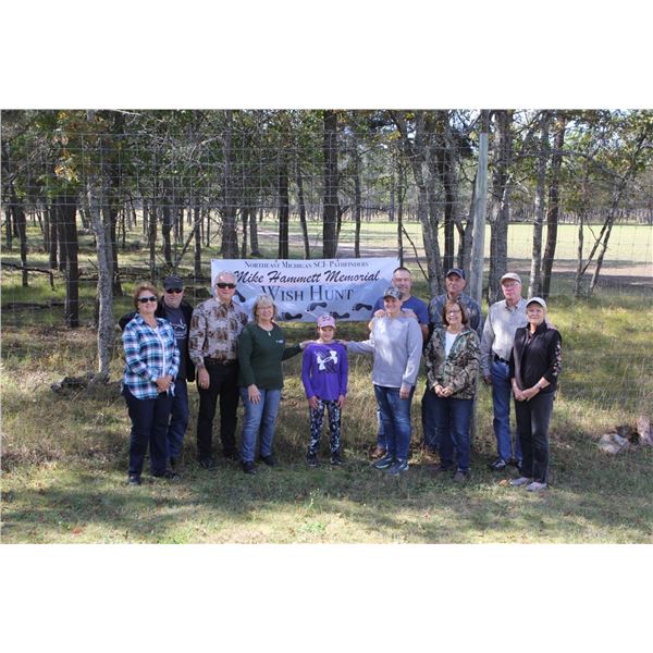 Michigan – Wish Hunt Attendance for One Person