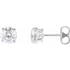 Image 1 : *Michigan – Diamond Stud Earings