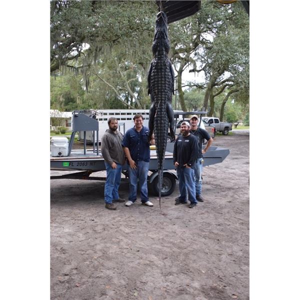 Florida – 4-Day - Alligator Hunt for Two Hunters