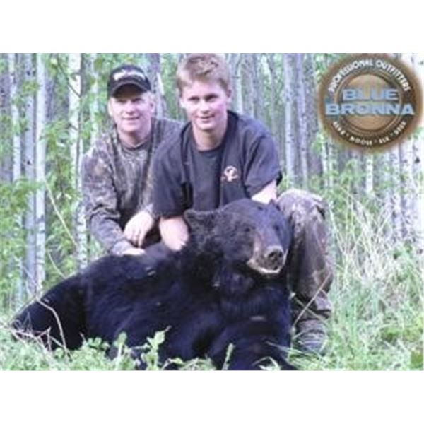 Alberta – 6 Day – Father and Son Black Bear Hunt