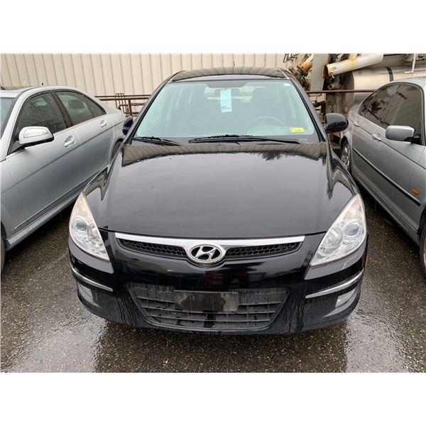 *TOW* 2010 HYUNDAI ELANTRA, TOURING, 4DR SEDAN, BLACK, VIN KMHDC8AEXAU067244,