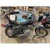 Image 2 : *TOW* 1991 YAMAHA VIRAGO MOTORCYCLE, BLUE, VIN JYA3CNN09MA003193,