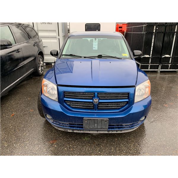 *TOW* 2009 DODGE/RAM CALIBER SXT, 4DR SUV, BLUE, VIN 1B3HB48A59D115296,