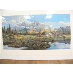 Signed & numbered print by Richard Luce (98)