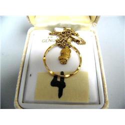 Gold Nugget Pendant (97)