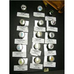 Lot of 15 Gemstones, Rubies, Emeralds, Peridots, Sapphires, Citrines, Opals, etc. (19)