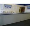 Image 1 : Entryway at I Copy - Counter with contents: telephone system, cash register, file cabinet, metal she