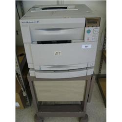 HP Color Laser Jet 4500 N with mobile metal stand