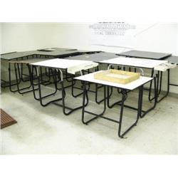 Lot of 13 adjustable work stations