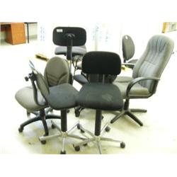 Lot of office chairs and drafting stools