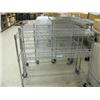 Image 2 : Lot of 10 metal rolling carts