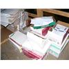 Image 21 : Warehouse including Balcony: rolls of paper, cardboard boxes, office supplies, Ricoh copier, foam bo