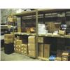 Image 6 : Warehouse including Balcony: rolls of paper, cardboard boxes, office supplies, Ricoh copier, foam bo