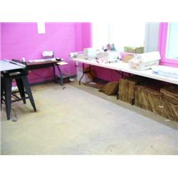 Pink Mail Room: Pitney Bowes U570 Neopost customer certification mailing machine, Scott plastic inde