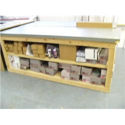Wood Counter with bindings & plastic combs