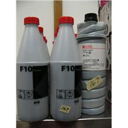 Lot of 14 F10 OEC toner & 1 Ricoh toner type 11d