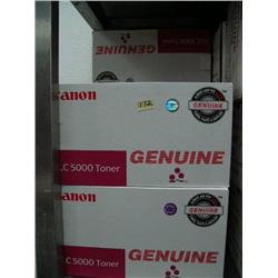 Lot of 10 Cannon CLC 5000 toner - magenta