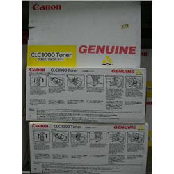 Lot of 12 Cannon CLC 1000 toner - yellow