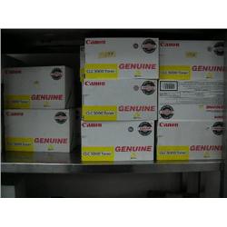 Lot of 25 Cannon CLC 5000 toner - yellow