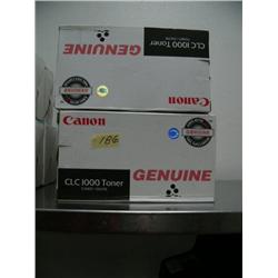 Lot of 6 CLC 1000 Cannon toner - Black