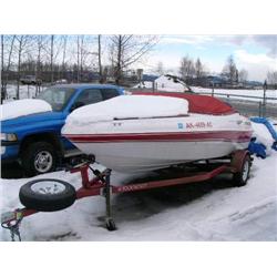 Ski Boat 1997 Four Winns - Horizon QX vin # FWNMN284L697 and 1998 Evinrude - 130 HP vin# 04244154, 1