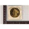 Image 1 : REPLICA 24KT GOLD LAYERED PROOF OF AN 1861