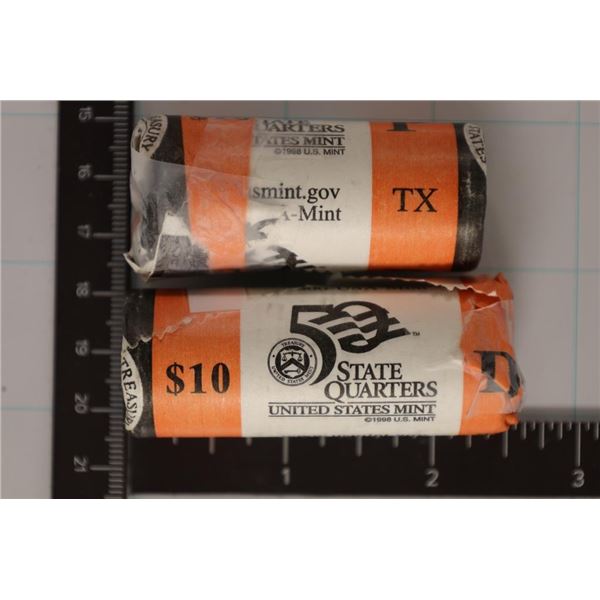 64-2004 P & D TEXAS BRILLIANT UNC QUARTERS IN