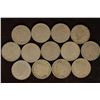 Image 1 : 13 LIBERTY "V" NICKELS 1900-1912 ONE OF EACH