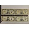 Image 1 : 1935-D, 57 & 2-1957-A US $1 SILVER CERTIFICATES